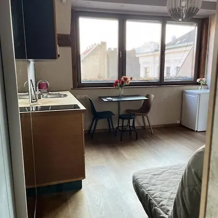 Elegant Rooftop Studio With Shared Terrace And Jacuzzi Budapešť